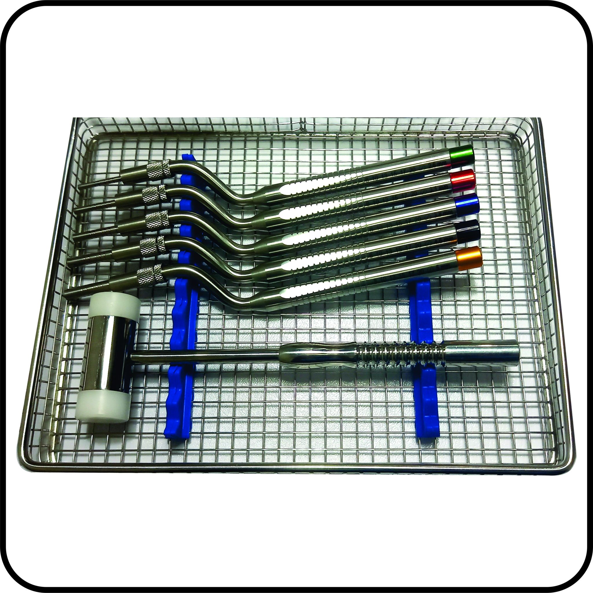 Osteotome Kit Sinus Lift Dental implant Convex Tips Revlis Enterprises