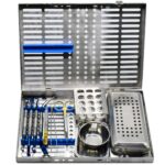 PRF - GRF Box with Instruments Platelet Rich Fibrin (PRF) Bone Grafting Dental Instruments