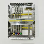 Osteotome Sinus Lift Dental Instruments implant Set with Concave Tips Curved