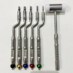 Osteotome Sinus Lift Dental Instruments implant Set with Concave Tips Curved - Image 4