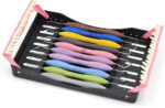 10 Pcs Dental Composite Filling & Restorative Instruments for Aesthetic Restoration & Layering Dental Instruments Filling with Silicon Handles