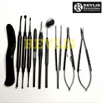 Dental Instruments Implant Oral Surgery Kit Black Scalpels and Blades - Image 3