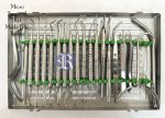 33 PCS ADVANCED DENTAL INSTRUMENTS IMPLANT ORAL SURGERY KIT IMPLANTOLOGY SCALPLES AND BLADEAS MOUTH MIRROR PROBE AND EXPLORER - Image 3