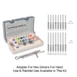 Revils Enterprises Universal Prosthetic kit– high‑quality Stainless Steel dental instrument