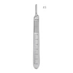 #3 Scalpel Handle w/ Scale