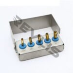Dental Implant Tissue Punch Kit 5pcs set Plasma Gold