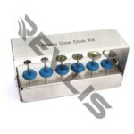 Dental Saw Disk Kit 6 Pcs Implant Cutting Tools