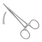 Curved Halstead Hemostatic Forceps