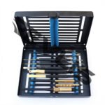 Micro Periodontal Oral Surgery Kit Dental Instruments Black Coated