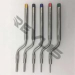 Dental Implant Instruments Sinus Osteotomes Color Coded with Mead Mallet Concave - Image 2